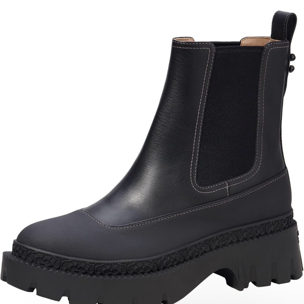 Coach Black Jayla bootie